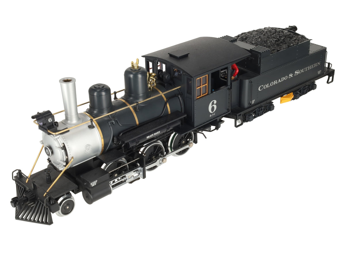LGB 2019S Colorado & Southern Mogul Steam Locomotive & Tender #6 EX