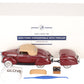 Franklin Mint 1:24 Diecast 1939 Ford Convertible With Trailer D4C EX/Box