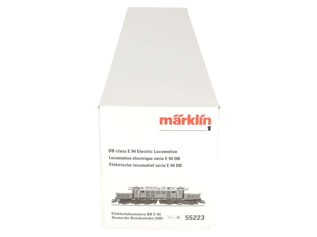 Marklin 55223 1 Gauge Deutsche Bundesbahn Class E 94 Electric Locomotive #E94062 EX/Box