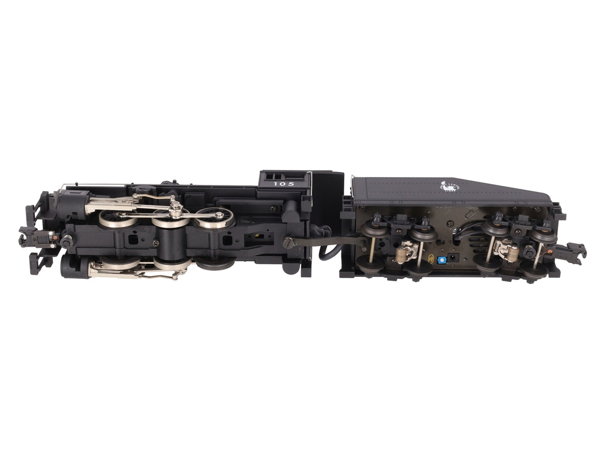 MTH 30-1202-1 O Gauge Jersey Central Switcher Steam Engine #105 w/ PS2 EX/Box
