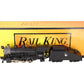 MTH 30-1202-1 O Gauge Jersey Central Switcher Steam Engine #105 w/ PS2 EX/Box