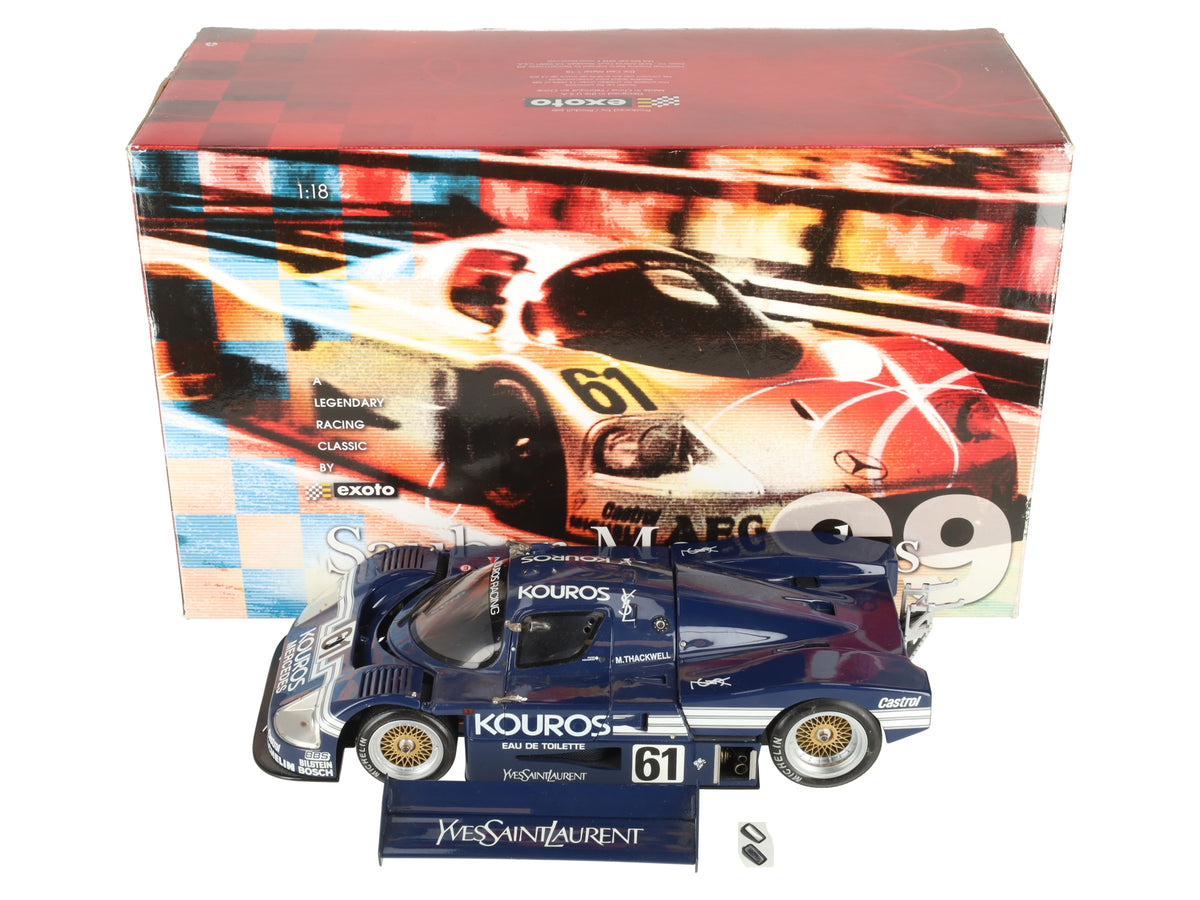 Exoto 1:18 Sauber Mercedes No.61 Blue EX/Box