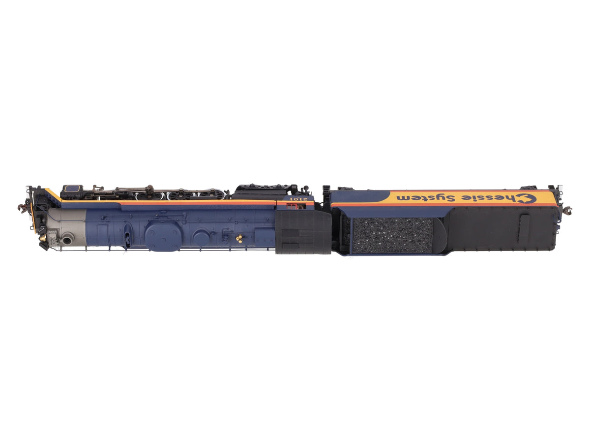 Precision Craft Models 591 HO Chessie T-1 4-8-4 Loco w/ Tender #2101 w/ Sound