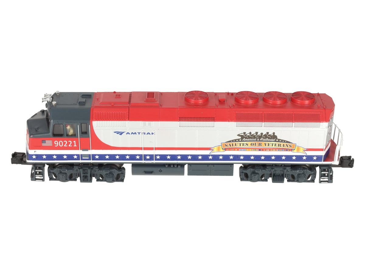 MTH 30-20470-1 O Amtrak F40 with PS3 #90221 EX/Box