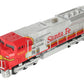 MTH 30-2121-1 O Gauge Santa Fe SD90 Mac Diesel Engine w/PS1 #8300 EX/Box