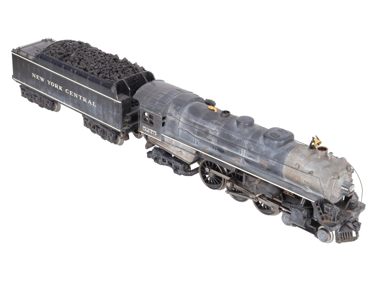 MTH 30-1568-1 O Gauge Custom Weathered NYC 4-6-4 Hudson Steam Engine #5275 w/PS3/Box