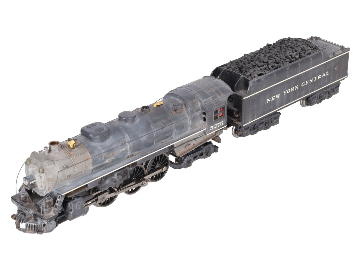 MTH 30-1568-1 O Gauge Custom Weathered NYC 4-6-4 Hudson Steam Engine #5275 w/PS3/Box