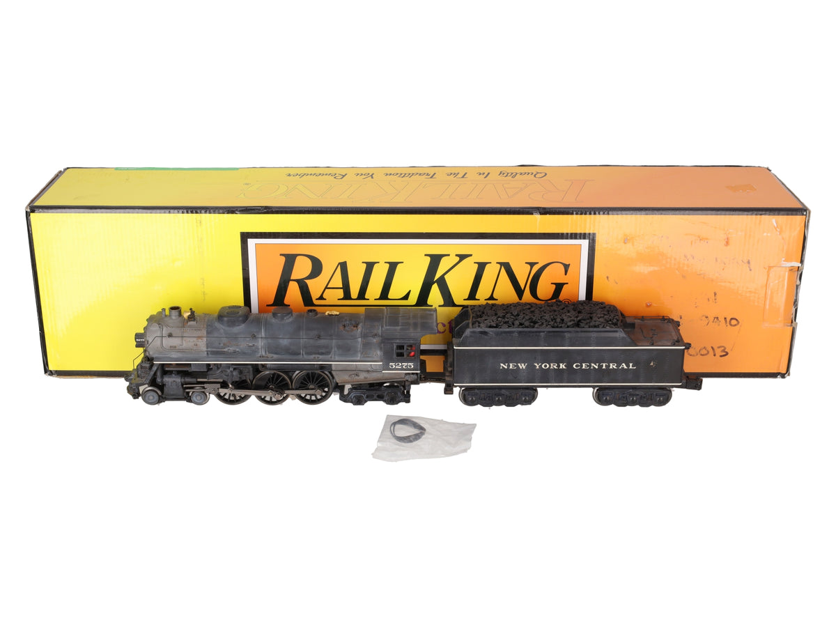 MTH 30-1568-1 O Gauge Custom Weathered NYC 4-6-4 Hudson Steam Engine #5275 w/PS3/Box