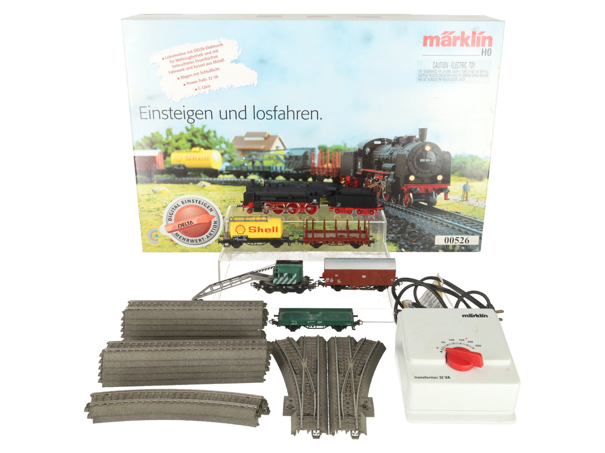 Marklin 00526 HO Scale Einsteigen Und losfahren Train Set EX/Box