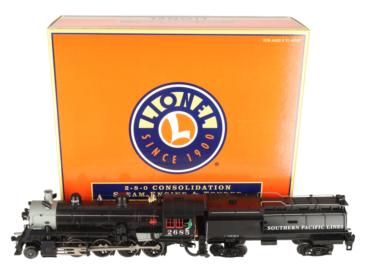 Lionel 6-28036 O Gauge SP 2-8-0 Consolidation Steam Locomotive & Tender #2685 EX/Box