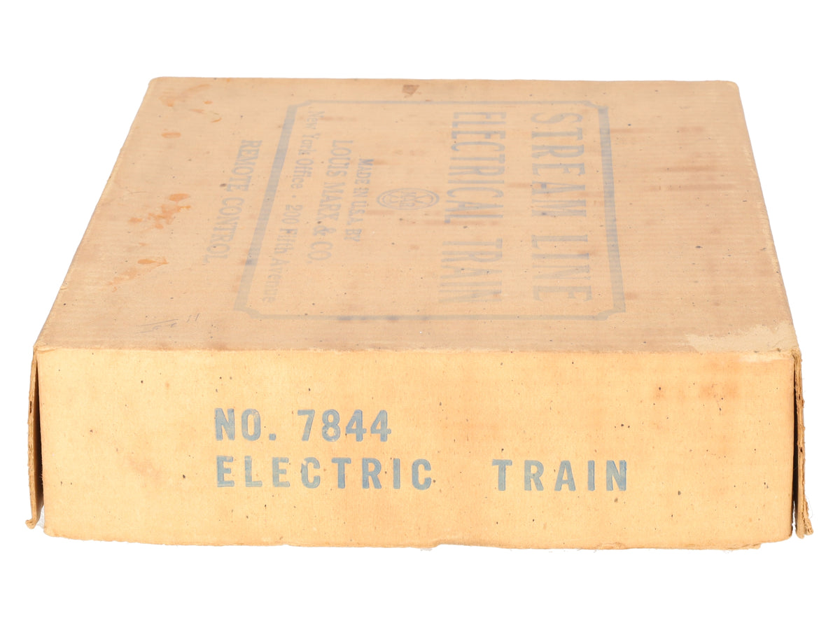 Marx 7844 Vintage O Stream Line Electrical Train Set/Box