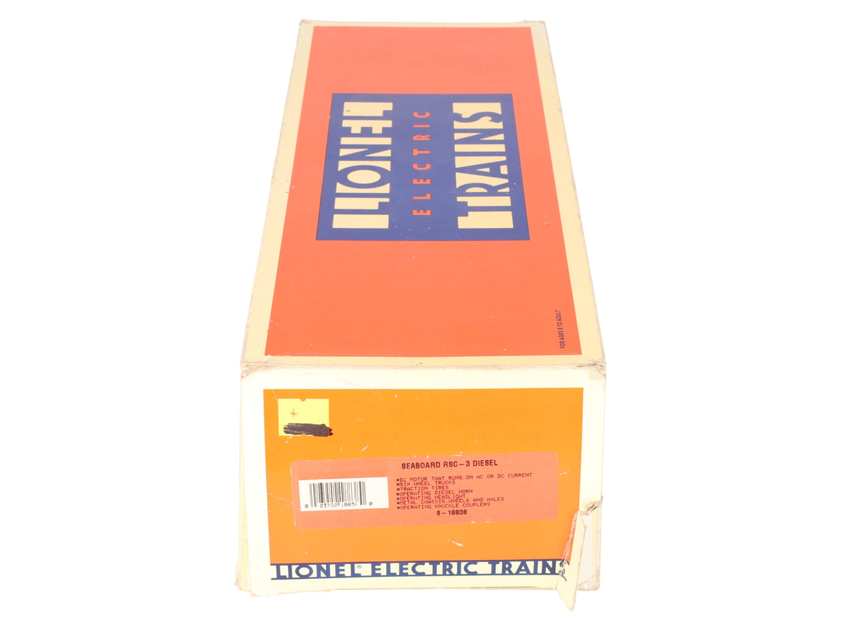 Lionel 6-18838 Seaboard RSC-3 Diesel Locomotive w/ Horn #1538 EX/Box