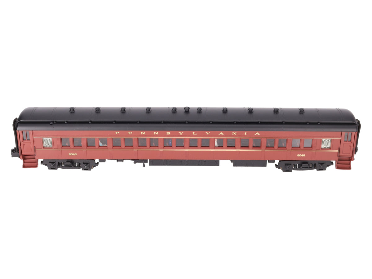 Golden Gate Depot 8 O Gauge Pennsylvania 80' Heavy Weight Coach #8048 (3 Rail) EX/Box