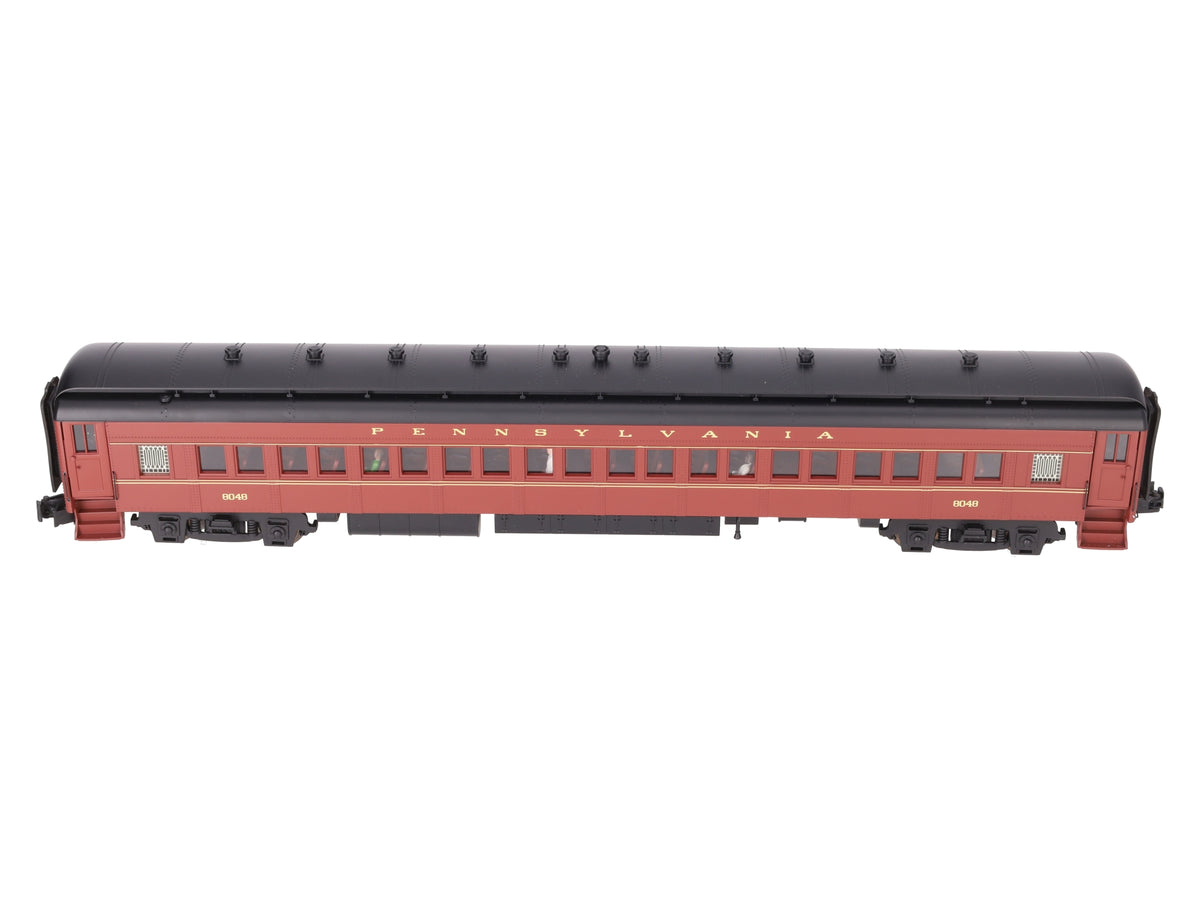 Golden Gate Depot 8 O Gauge Pennsylvania 80' Heavy Weight Coach #8048 (3 Rail) EX/Box