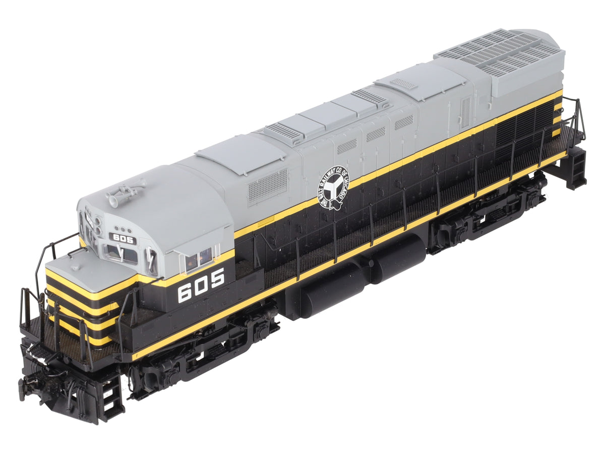 Atlas 1311-2 O Belt Railway Chicago C424 Phase 3 Locomotive w/TMCC #605 (3 Rail) EX/Box