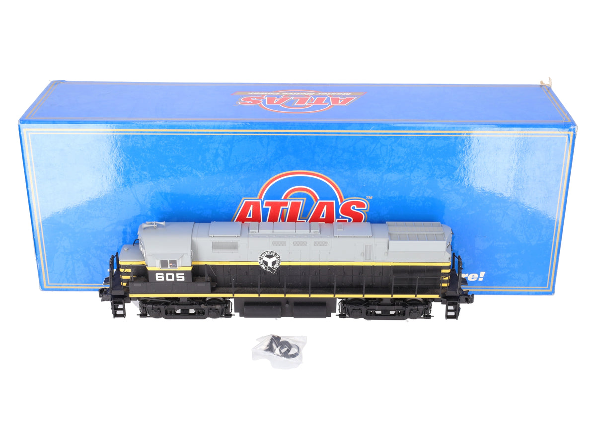 Atlas 1311-2 O Belt Railway Chicago C424 Phase 3 Locomotive w/TMCC #605 (3 Rail) EX/Box