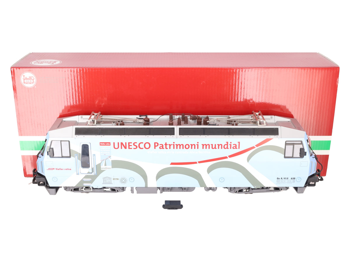 LGB 21423 G Scale Rhaetian Railway Ge4/4 III Electric Locomotive EX/Box