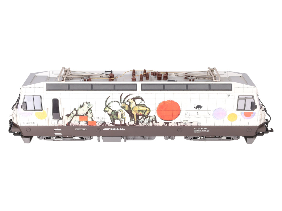 LGB 24420 RhB-Ellocks Ge 4/4 III Electric Locomotive EX/Box