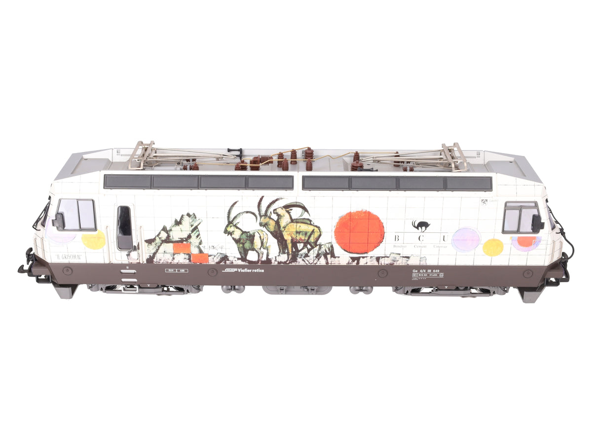 LGB 24420 RhB-Ellocks Ge 4/4 III Electric Locomotive EX/Box