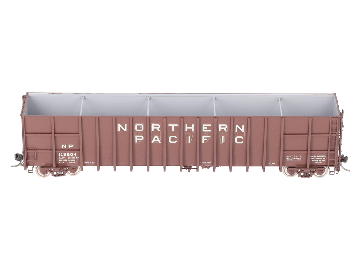 Overland 3127 HO BRASS Custom Decorated Northern Pacific Wood Chip Car #119604/Box