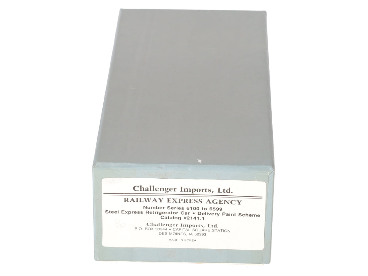 Challenger Imports 2141.1 HO Scale BRASS Steel Express Refrigerator Car #6392 EX/Box
