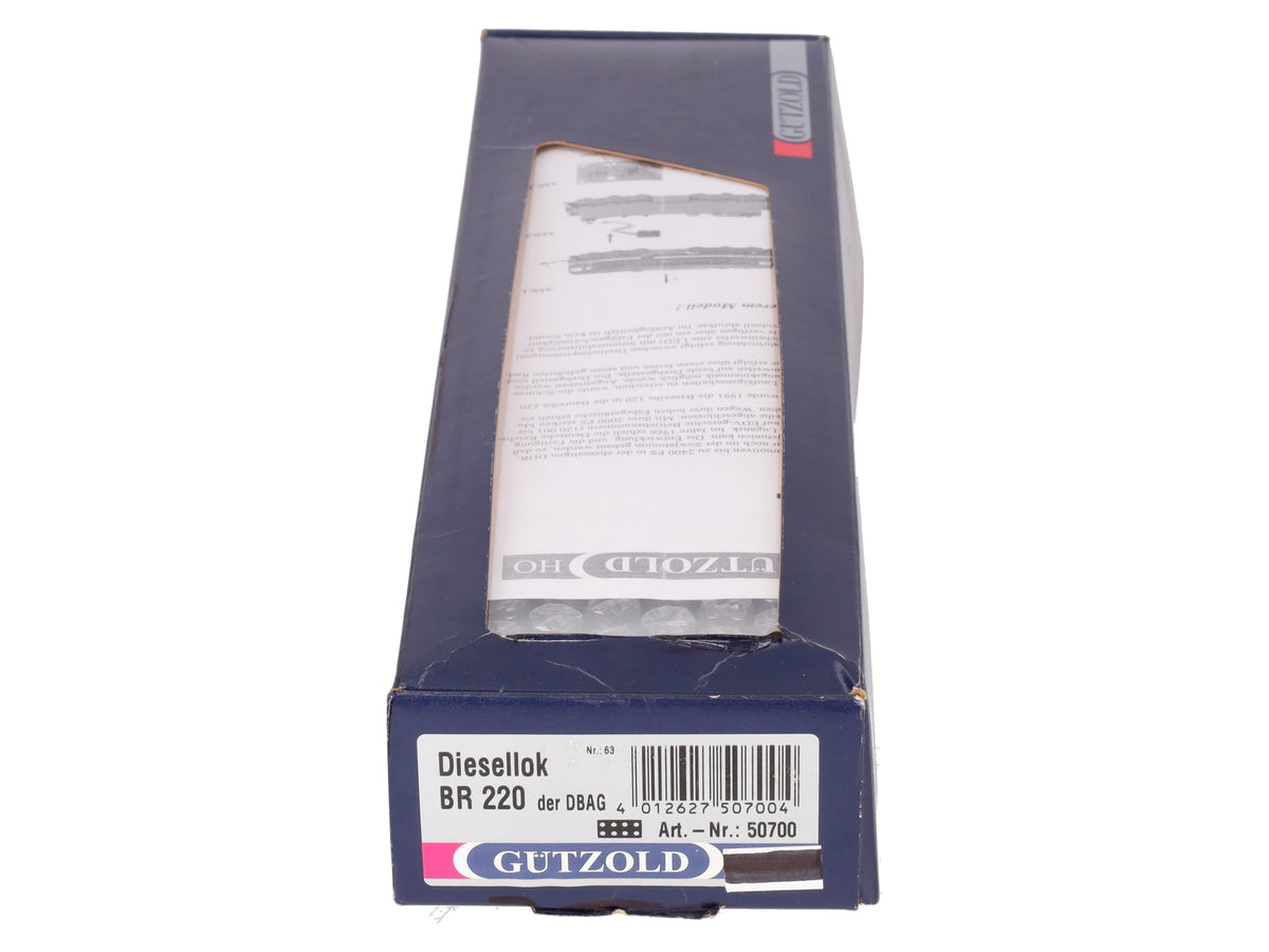 Gutzold 50700 HO DB BR 220 Diesel Locomotive LN/Box