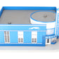 MTH 30-9040 O Gauge Assembled Greyhound Bus Station EX