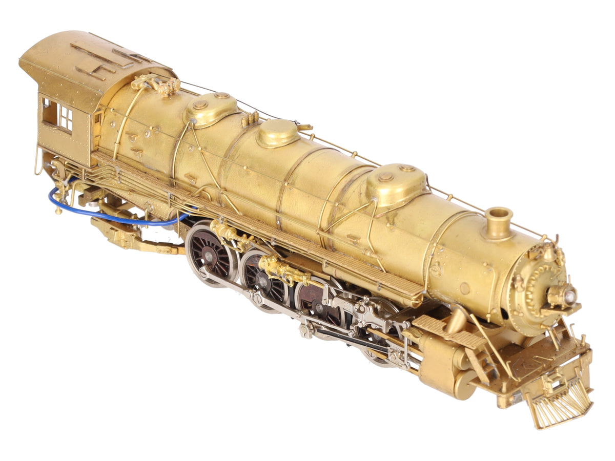 HO Scale Brass 2-8-2 Steam Locomotive EX