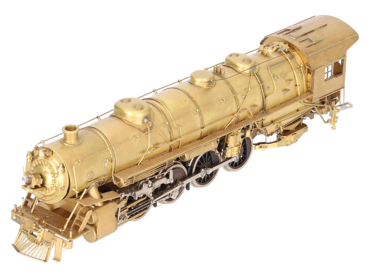 HO Scale Brass 2-8-2 Steam Locomotive EX