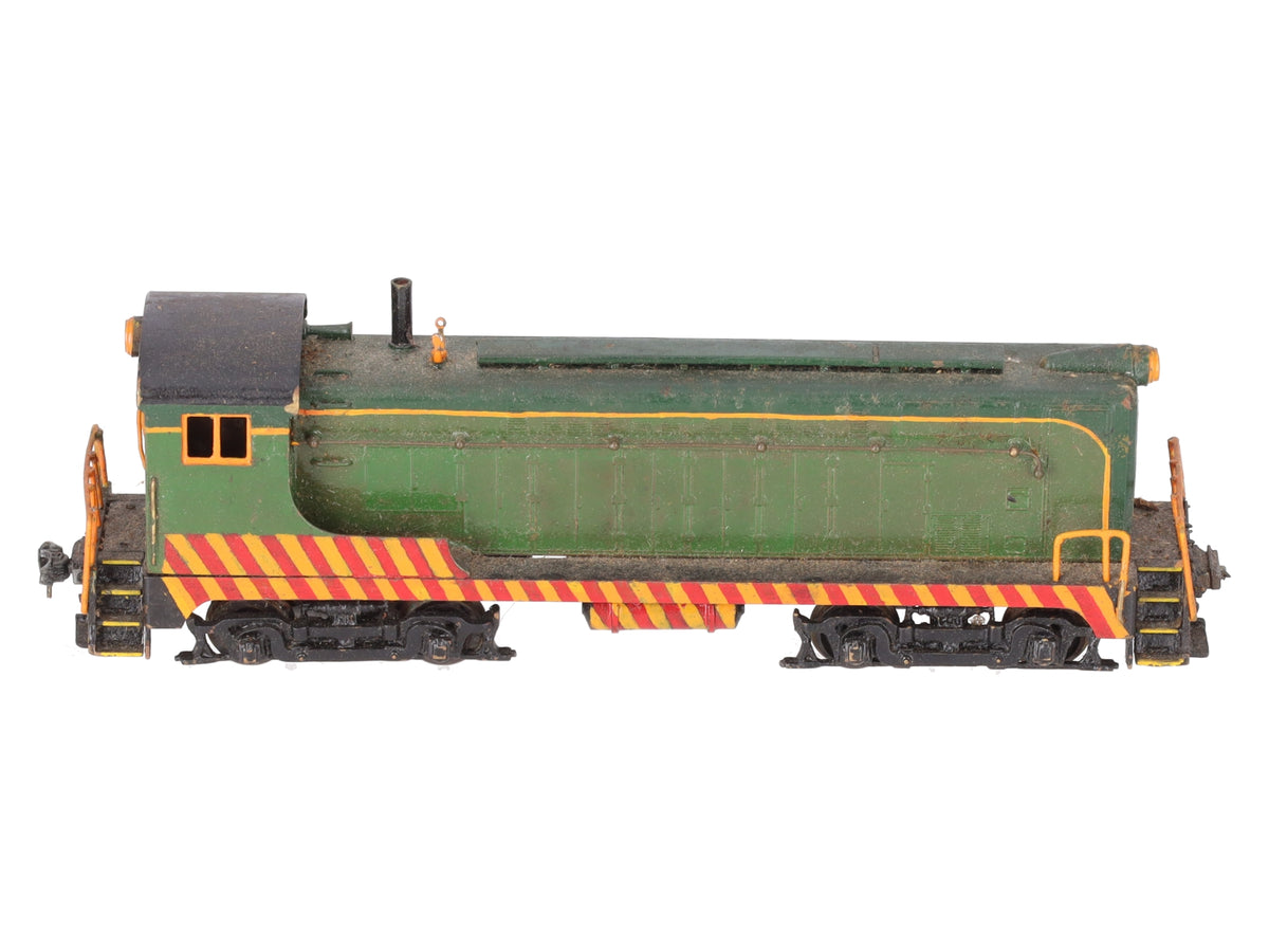 HO Scale Brass Diesel Locomotive - Custom Painted