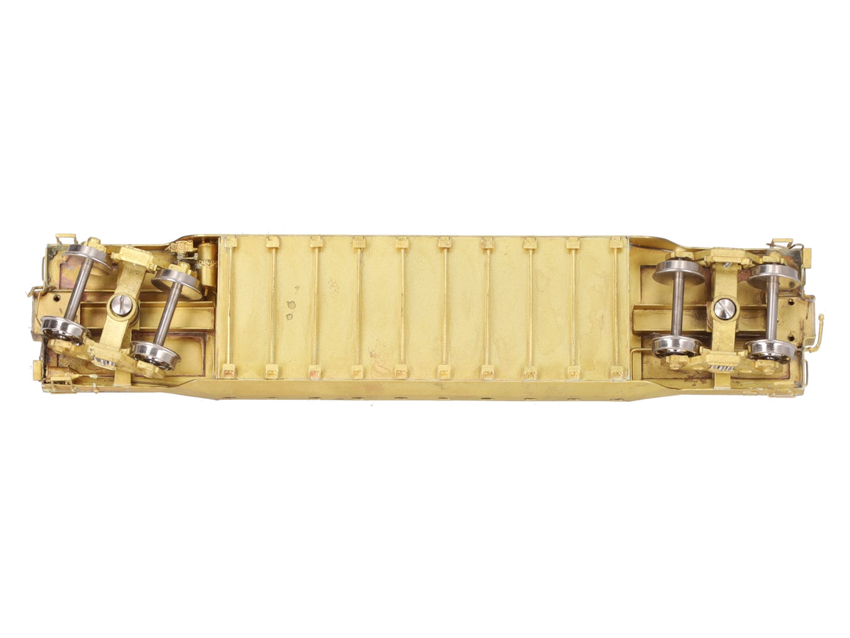 Overland 3036 HO Brass PRR 46' Deep Well Flatcar #435455 EX/Box