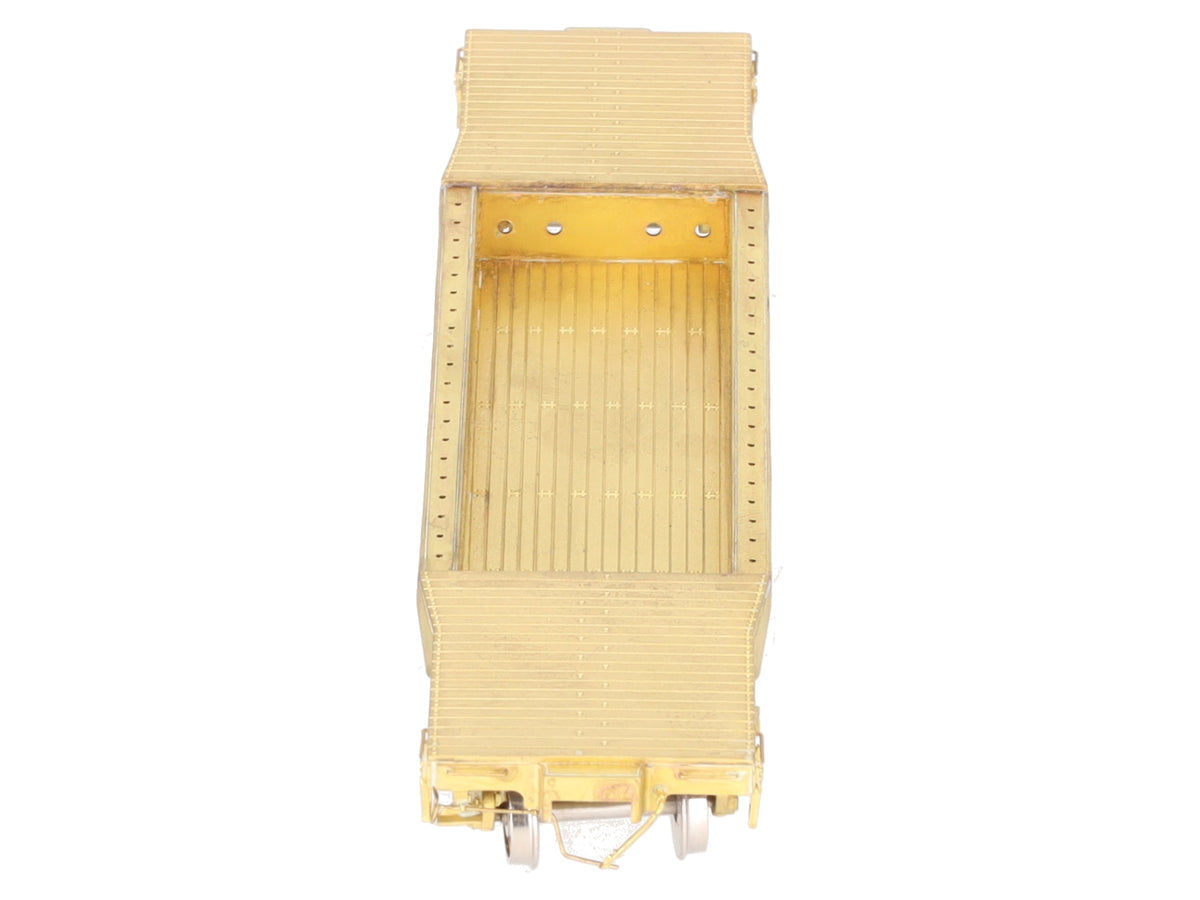 Overland 3036 HO Brass PRR 46' Deep Well Flatcar #435455 EX/Box