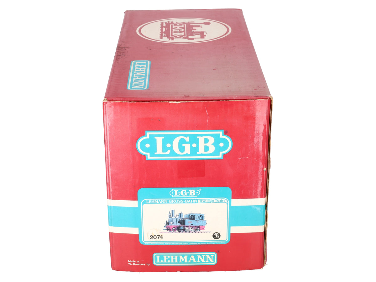 LGB 2074 G Scale 2-6-0 Spreewald Steam Locomotive VG/Box