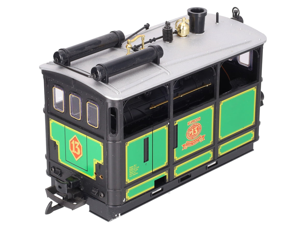 LGB 2150 G Scale Elias Henschel & Sohn Steam Tram Locomotive #13 EX/Box