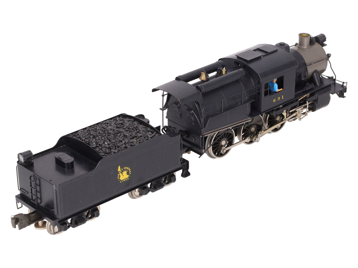 Williams 5015 O Gauge BRASS CNJ Camelback 4-6-0 Steam Locomotive & Tender #631 EX/Box