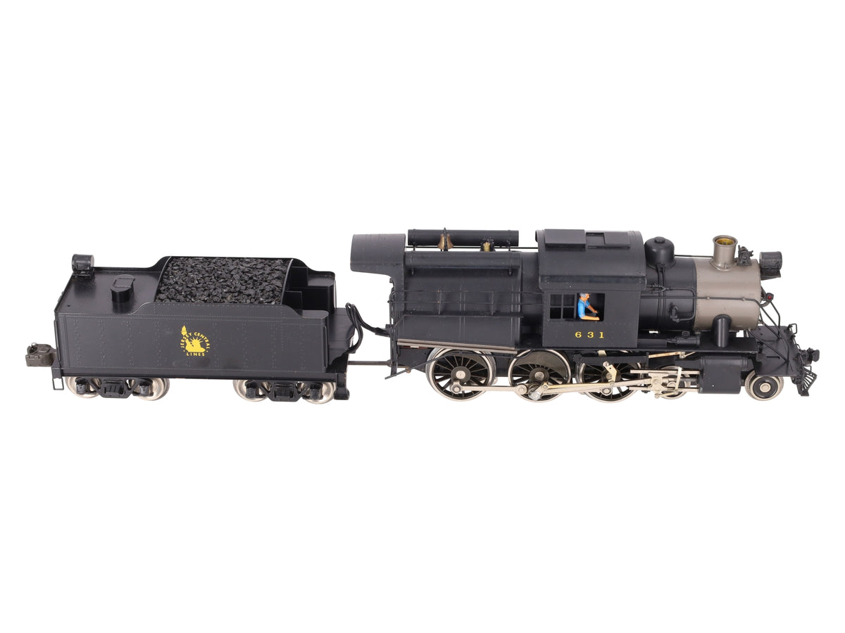 Williams 5015 O Gauge BRASS CNJ Camelback 4-6-0 Steam Locomotive & Tender #631 EX/Box
