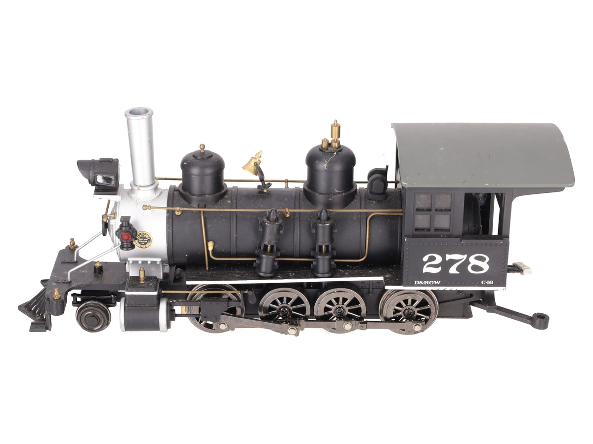 Broadway Limited 901 G Denver & Rio Grande Western C-16 Steam Locomotive #278 VG