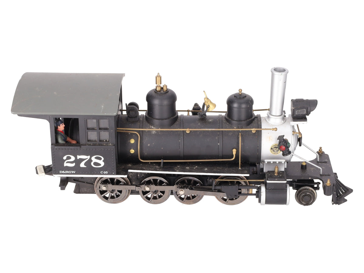 Broadway Limited 901 G Denver & Rio Grande Western C-16 Steam Locomotive #278 VG
