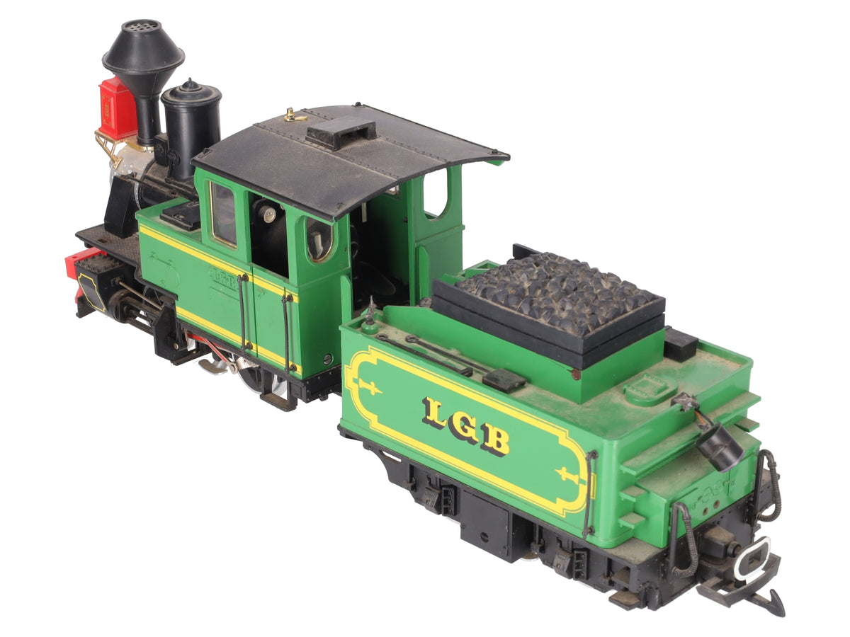 LGB 2017 G Scale 0-4-0 Rio Grande Steam Locomotive & Tender #6 VG
