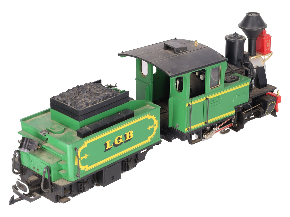 LGB 2017 G Scale 0-4-0 Rio Grande Steam Locomotive & Tender #6 VG