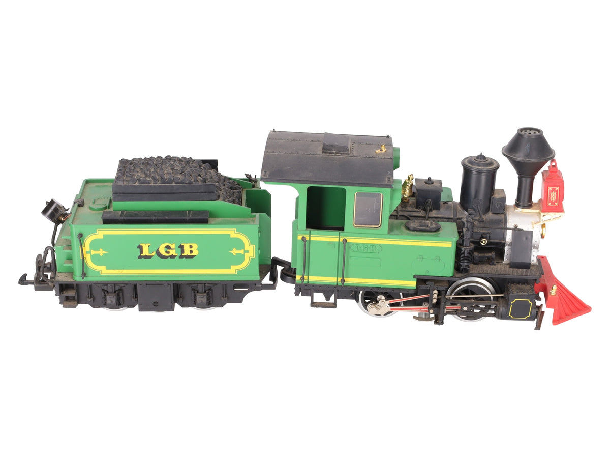 LGB 2017 G Scale 0-4-0 Rio Grande Steam Locomotive & Tender #6 VG