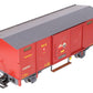 Magnus 57499 G Scale RHB Dark Red Geratewagen (Metal Wheels) EX/Box