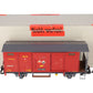 Magnus 57499 G Scale RHB Dark Red Geratewagen (Metal Wheels) EX/Box