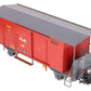 Magnus 57499 G Scale RHB Dark Red Geratewagen (Metal Wheels) EX/Box