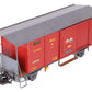 Magnus 57499 G Scale RHB Dark Red Geratewagen (Metal Wheels) EX/Box