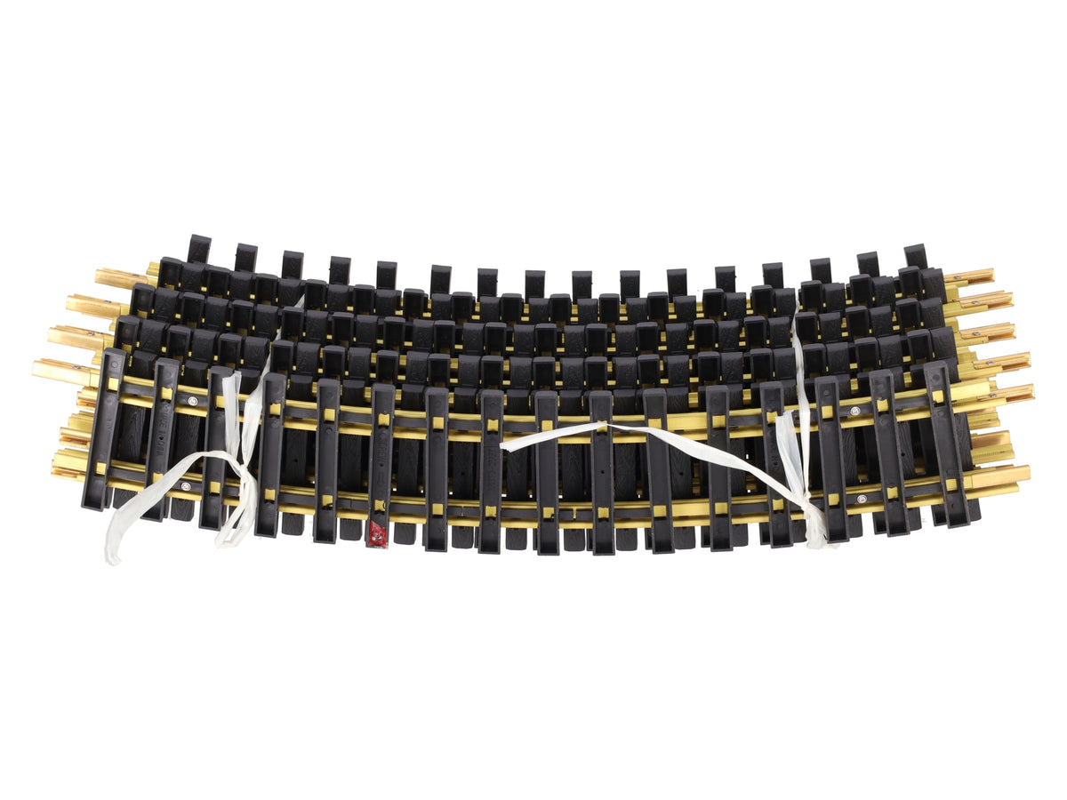 Aristo-Craft 11600 G Scale European Syle Brass 8' Diameter Curved Track (16) LN/Box