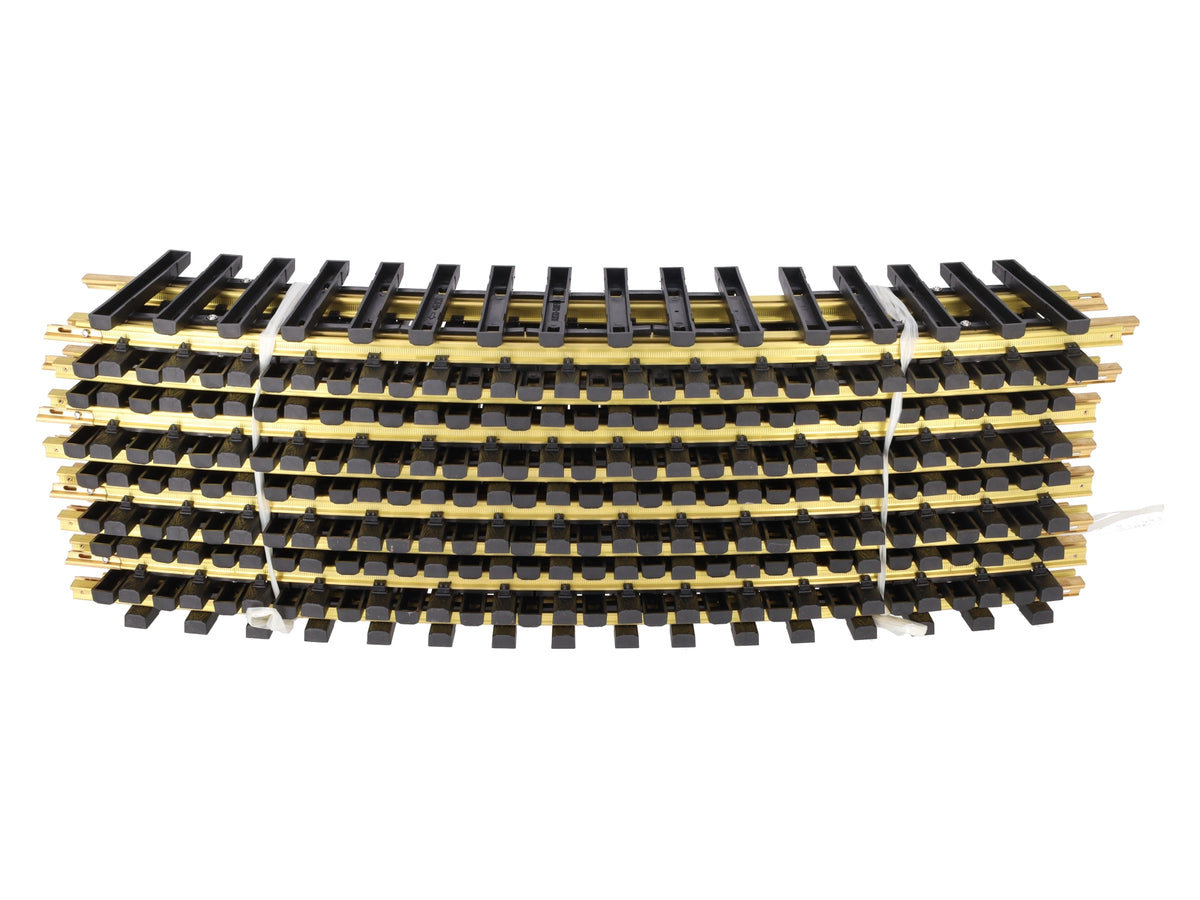 Aristo-Craft 11600 G Scale European Syle Brass 8' Diameter Curved Track (16) LN/Box