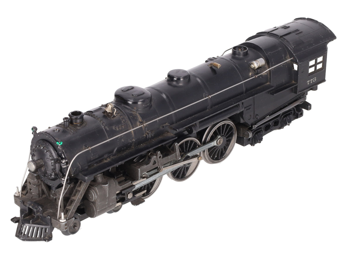 Lionel 773 Vintage O Gauge 4-6-4 Hudson w/ 2426W Tender - 1950 Version VG/Box