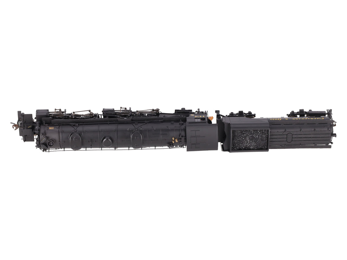 Bachmann 82621 HO C&O 2-6-6-2 Steam Loco & VC12 Tender #1451 w/ DCC & Sound VG/Box