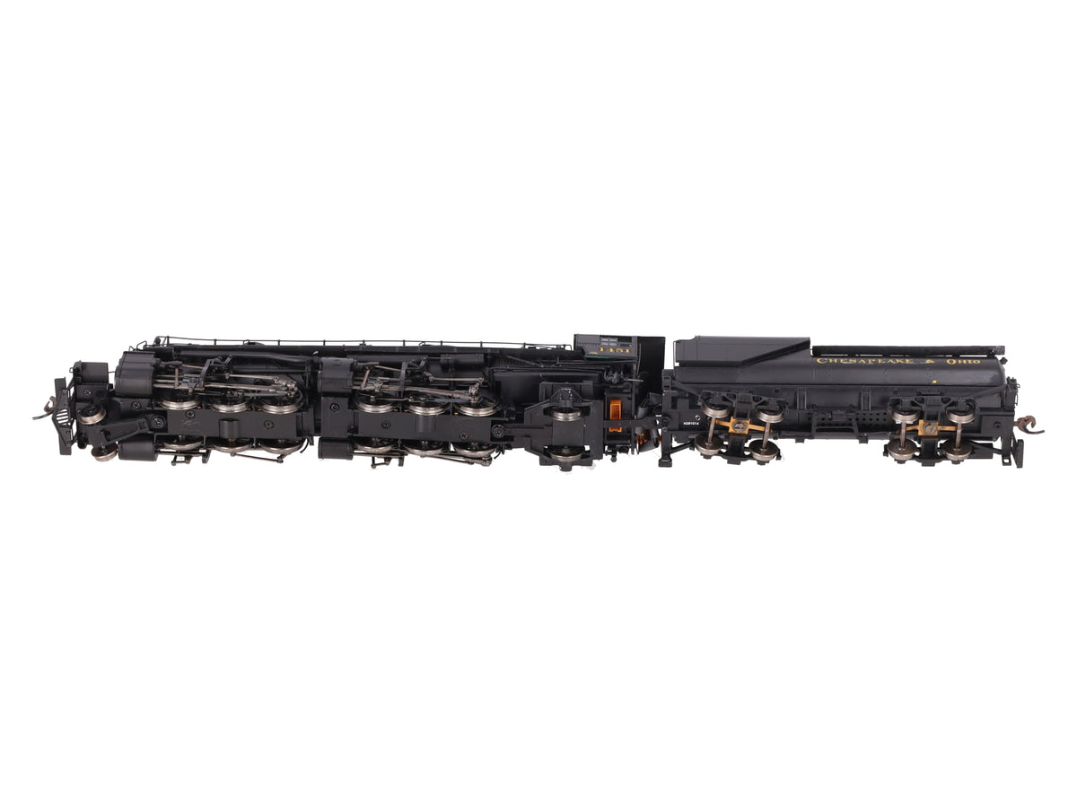 Bachmann 82621 HO C&O 2-6-6-2 Steam Loco & VC12 Tender #1451 w/ DCC & Sound VG/Box